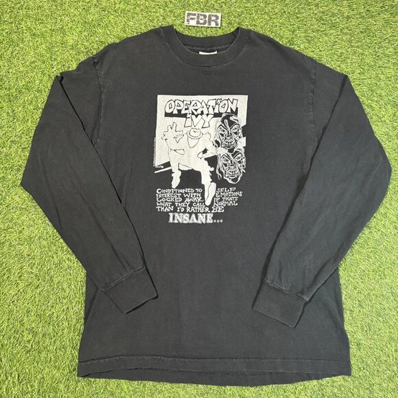 Other - Vintage Operation Ivy Long- Sleeve Band Tee